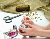 FANNAS Cekiny do szycia i haftu – 21600 szt., 24 kolory, 5 mm – zdjęcie 3