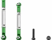 QUARKZMAN Zabezpieczenia drążków kierowniczych RC – aluminium, zielone – zdjęcie 3