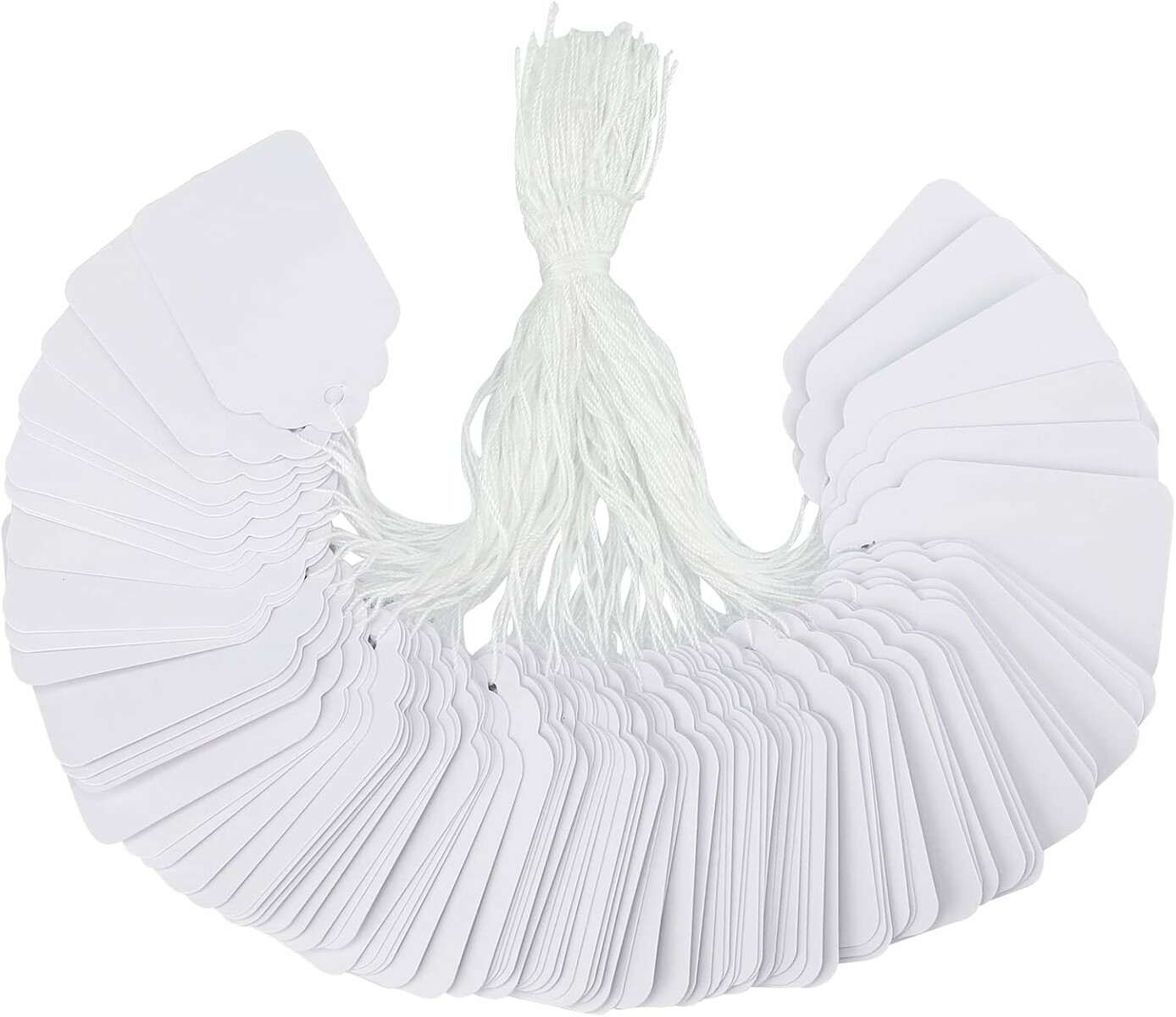 jijAcraft metki papierowe 500 szt. 30x48 mm – zawieszki do biżuterii