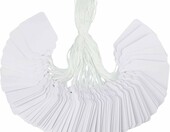 jijAcraft metki papierowe 500 szt. 30x48 mm – zawieszki do biżuterii – zdjęcie 1