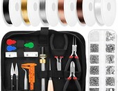 WANGCL zestaw narzędzi jubilerskich – szczypce, druty, akcesoria DIY – zdjęcie 1