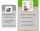 ToolSpace zestaw pędzli 22 szt. – narzędzia do lakierowania i decoupage – zdjęcie 5