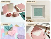ShiLiuYiDaLe papier decoupage dwustronny 24 arkusze 30,5x30,5 cm – zdjęcie 4