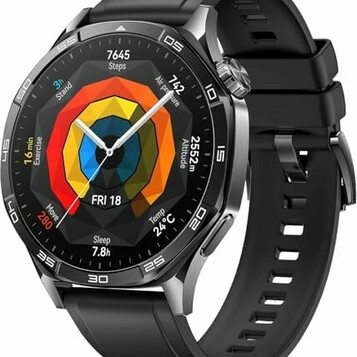 HUAWEI Watch GT 5 46 mm - smartwatch AMOLED GPS, czarny