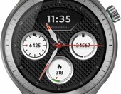 Motorola Moto Watch Premium 47 mm - smartwatch OLED, srebrny – zdjęcie 1