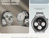 Motorola Moto Watch Premium 47 mm - smartwatch OLED, srebrny – zdjęcie 3