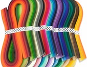 Paski do quillingu 5 mm - zestaw 1200 szt. w 60 kolorach – zdjęcie 3
