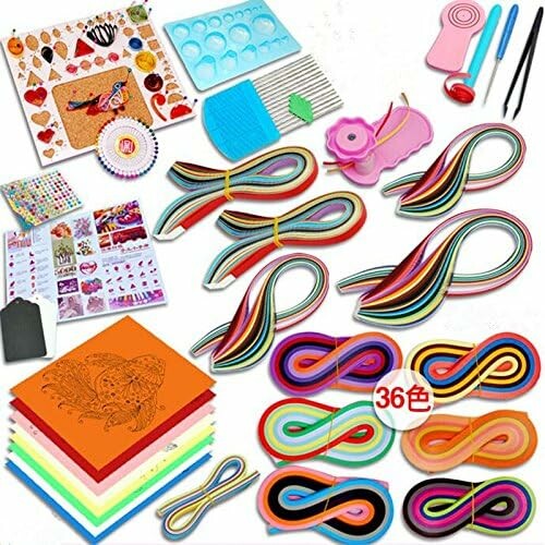 Syzopq DIY124 zestaw do quillingu 1420 pasków papieru