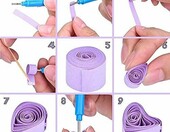 Syzopq DIY124 zestaw do quillingu 1420 pasków papieru – zdjęcie 3