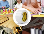 LLPT dwustronna taśma klejąca 19mm x 15m, 5 rolek, scrapbooking – zdjęcie 3