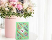 AFUNTA zestaw 3 metalowych wykrojników prostokątnych scrapbooking – zdjęcie 4