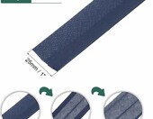 QUARKZMAN pasek do szycia taśma skośna bawełniana 25 mm x 23 m – zdjęcie 2