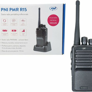 PNI PMR R15 – profesjonalna radiostacja przenośna, zasięg do 15 km