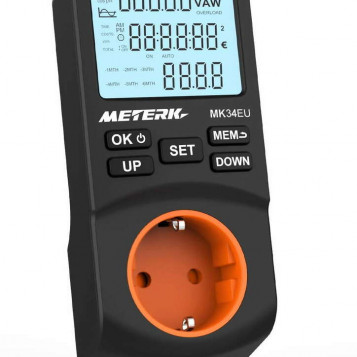 Miernik zużycia energii elektrycznej Meterk MK34EU 230V