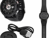 Krüger&Matz KM0720 Activity – smartwatch z GPS, czarny – zdjęcie 1