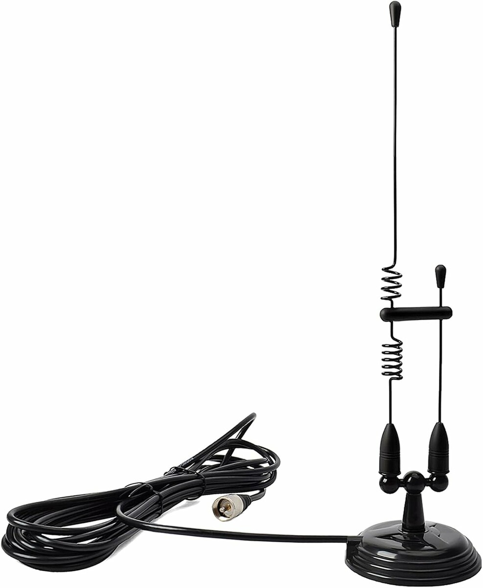 HYS MS10 – antena krótkofalarska VHF/UHF 2m/70cm z podstawą magnetyczną