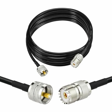 Kabel koncentryczny 3 m Superbat RG58 PL259 (stan nowy)