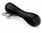 deleyCON – kabel telefoniczny RJ11 40 m, przewód do telefonu stacjonarnego – zdjęcie 4