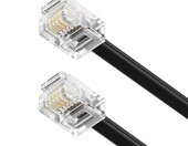 deleyCON – kabel telefoniczny RJ11 40 m, przewód do telefonu stacjonarnego – zdjęcie 5