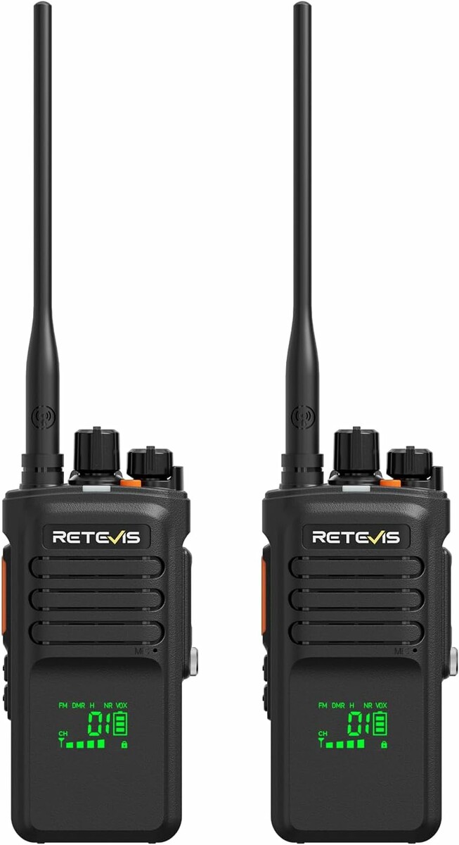 Retevis NR40 – zestaw 2 profesjonalnych radiostacji DMR dla służb i budownictwa
