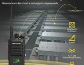 Retevis NR40 – zestaw 2 profesjonalnych radiostacji DMR dla służb i budownictwa – zdjęcie 2