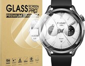 Diruite – folia ochronna szkło hartowane do Xiaomi Watch S4/S3, 4 szt. – zdjęcie 1