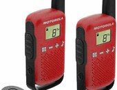 Motorola Talkabout T42 - para krotkofalowek PMR446, czerwono-czarne – zdjęcie 2