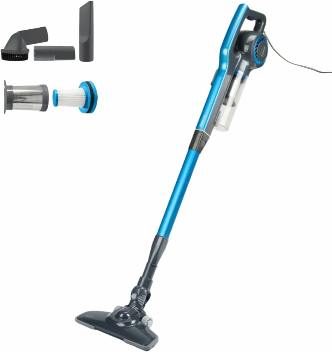 Black+Decker ES9480030B - odkurzacz pionowy bezworkowy 600W, niebieski