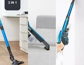 Black+Decker ES9480030B - odkurzacz pionowy bezworkowy 600W, niebieski – zdjęcie 3