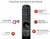 LG Magic Remote AN-MR21GA (MR21GA) - oryginalny pilot do telewizorow LG – zdjęcie 5
