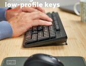 Trust Ody II - cicha klawiatura bezprzewodowa pelnowymiarowa, czarna – zdjęcie 5