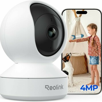 Obrotowa kamera IP wewnętrzna Reolink E1 4MP, stan: nowy