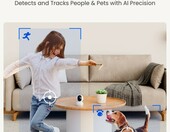 Reolink E1 4MP Wi-Fi - obrotowa kamera IP wewnętrzna, bialy – zdjęcie 3