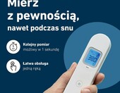 OMRON Gentle Temp 730 - cyfrowy termometr bezdotykowy dla calej rodziny – zdjęcie 5