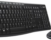 Logitech MK270 - bezprzewodowy zestaw klawiatura i mysz, czarny – zdjęcie 1