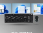 Logitech MK270 - bezprzewodowy zestaw klawiatura i mysz, czarny – zdjęcie 4