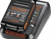 BLACK+DECKER BDC1A-QW - ładowarka do akumulatorów 18V/14,4V, pomarańczowa – zdjęcie 2