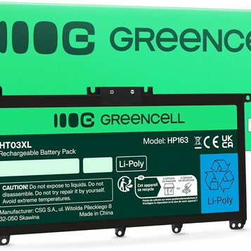 Bateria do notebooka HP Green Cell HT03XL (stan nowy)