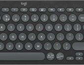Logitech Pebble 2 Combo - smukły zestaw klawiatura i mysz Bluetooth, grafit – zdjęcie 1