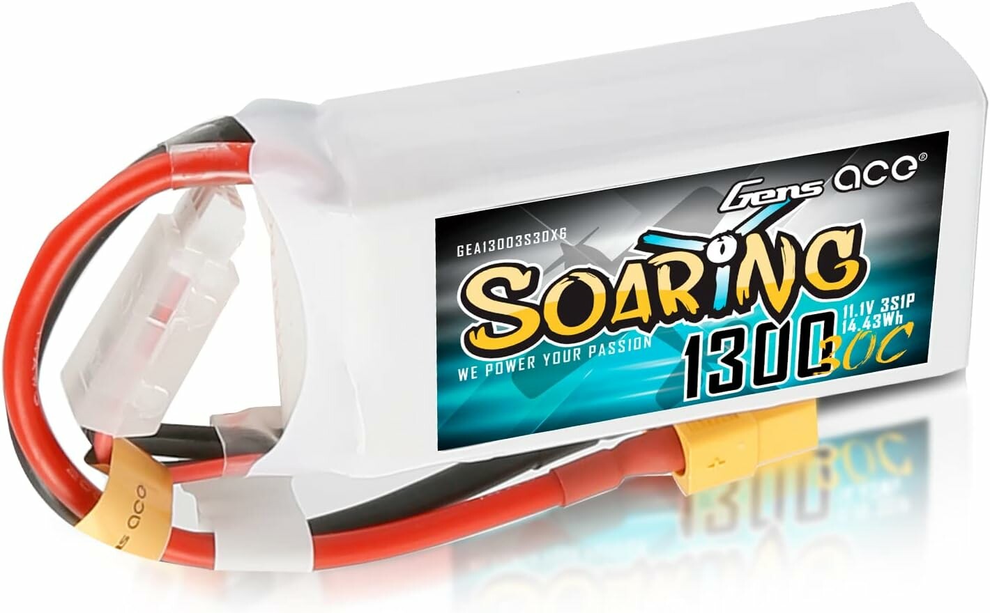 Gens ace 3S LiPo 1300 mAh 11,1V XT60 - akumulator do modeli RC
