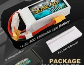 Gens ace 3S LiPo 1300 mAh 11,1V XT60 - akumulator do modeli RC – zdjęcie 2