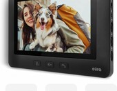 Eura VDP-45A3 Alpha - wideodomofon 4-przewodowy z 2 monitorami 7 cali, czarny – zdjęcie 3