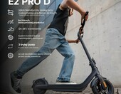 Segway-Ninebot E2 Pro D - hulajnoga elektryczna z homologacją drogową, czarna – zdjęcie 3