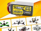 TATTU 6S LiPo 1400 mAh 22,2V 150C XT60 - akumulator do modeli RC – zdjęcie 4