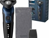 Philips Shaver Series 5000 S5465/18 - golarka elektryczna z trymerem, niebieska – zdjęcie 1