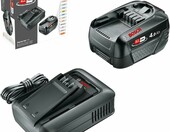Bosch Starter Set 18V - akumulator 4,0 Ah i szybka ładowarka do narzędzi – zdjęcie 1