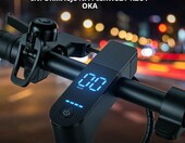 WQCJL W4 Pro - składana hulajnoga elektryczna ze sterowaniem przez aplikację, czarna – zdjęcie 4