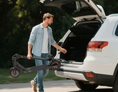 WQCJL W4 Pro - składana hulajnoga elektryczna ze sterowaniem przez aplikację, czarna – zdjęcie 5