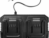 Hogert Technik Duo 8A 18V - podwójna ładowarka do elektronarzędzi – zdjęcie 2