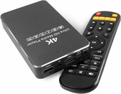 ZUMKUNM A6 - odtwarzacz multimedialny 4K z obudową na dysk HDD/SSD 2,5 cala – zdjęcie 1